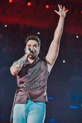 SaO PAULO, SP - 13.03.2026: LUAN SANTANA NO ALLIANZ PARQUE - Luan Santana presents his "Registro Historico" show at Allianz Parque in Sao Paulo. x2904070x  TecaxLamboglia