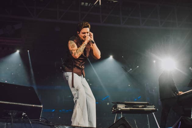 SaO PAULO, SP - 13.03.2026: LUAN SANTANA NO ALLIANZ PARQUE - Luan Santana presents his "Registro Historico" show at Allianz Parque in Sao Paulo. x2904099x  TecaxLamboglia