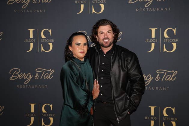 Jeldos Stecker and Ismet Isi Atli at the two-year anniversary party in Berg Tal Berlin, 13 03 2026 Copyright: xRenexduxVinagex