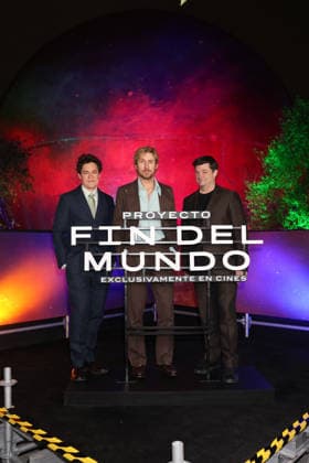 March 13, 2026, Mexico City, Ciudad de Mexico, Mexico: Director Phil Lord, Actor Ryan Gosling and Director Christopher Miller pose for photos during the Project Hail Mary Photocall at Papalote Museo del NioÂ±o. on March 13, 2026 in Mexico City, Mexico. Mexico City Mexico - ZUMAe321 20260313_zea_e321_023 Copyright: xYamakxPereax