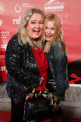 Anita Hegerland with companion at the premiere of the RTL documentary series Heino Karamba, Karacho, Kult at the Filmtheater Kitzbühel Kitzbühel, 13 03 2026 Foto:xAgenturxWehnertx xGränzdörferx xFuturexImagex heino_6304