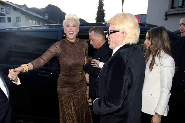 Brigitte Nielsen and Heino at the premiere of the RTL documentary series Heino Karamba, Karacho, Kult at the Filmtheater Kitzbühel Kitzbühel, 13 03 2026 Foto:xAgenturxWehnertx xGränzdörferx xFuturexImagex heino_6335