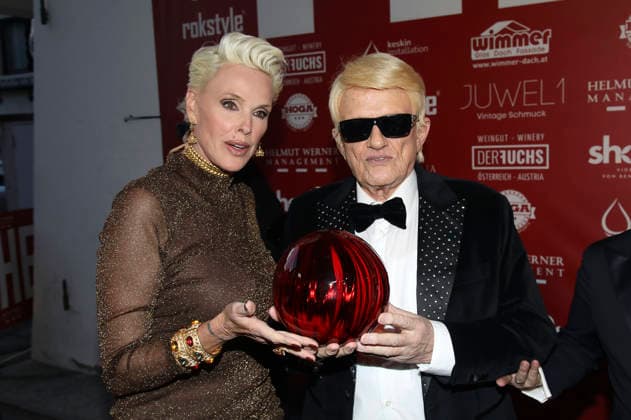 Brigitte Nielsen and Heino at the premiere of the RTL documentary series Heino Karamba, Karacho, Kult at the Filmtheater Kitzbühel Kitzbühel, 13 03 2026 Foto:xAgenturxWehnertx xGränzdörferx xFuturexImagex heino_6346