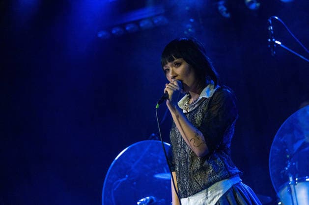 Music Concert - Sobs Live in Shanghai 2026 Celine Autumn singing on stage during the Sobs Live at Yuyintown Basement in Shanghai, China on March 13, 2026 during Sobs Live in Shanghai 2026, Music Concert in Shanghai, China, March 13 2026 Shanghai Yuyintown Basement China Copyright: xAndreaxAimarx xLiveMediax LPM_2340999