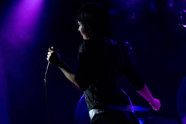 Music Concert - Sobs Live in Shanghai 2026 Celine Autumn singing on stage during the Sobs Live at Yuyintown Basement in Shanghai, China on March 13, 2026 during Sobs Live in Shanghai 2026, Music Concert in Shanghai, China, March 13 2026 Shanghai Yuyintown Basement China Copyright: xAndreaxAimarx xLiveMediax LPM_2341003