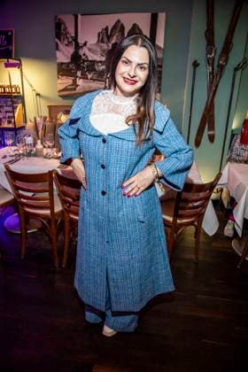 abb Theodora Conte as guest at the birthday party 2 years of Restaurant Berg und Tal on Friday 13 03 2026 in Berlin Berlin Germany