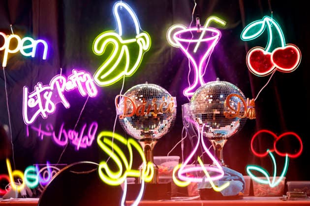 The trophies for the winners of Lets Dance at the second dance show of the 19th season of the RTL dance show Lets Dance in the Coloneum Theme picture, symbolic picture Cologne, 13 03 2026 NRW Germany Copyright: xChristophxHardtx