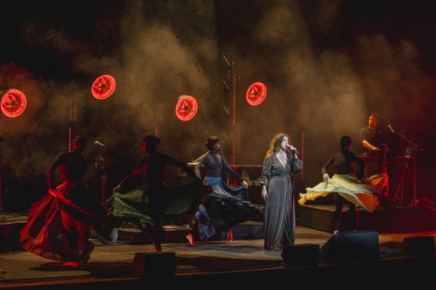 Music Concert - Delia - SICILIA BEDDA TOUR Delia Buglisi performs the Sicilia Bedda Tour on March 13, 2026 at Auditorium Parco della Musica, Rome, Italy. Rome Auditorium Parco della Musica Italy Copyright: xEmanuelaxVertollix xLiveMediax LPM_2341176
