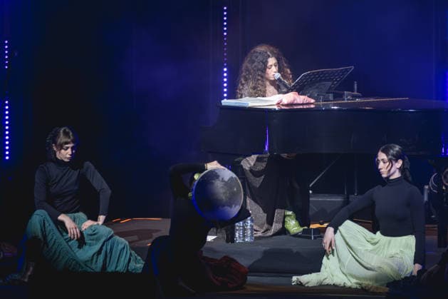Music Concert - Delia - SICILIA BEDDA TOUR Delia Buglisi performs the Sicilia Bedda Tour on March 13, 2026 at Auditorium Parco della Musica, Rome, Italy. Rome Auditorium Parco della Musica Italy Copyright: xEmanuelaxVertollix xLiveMediax LPM_2341184