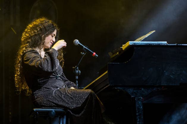 Music Concert - Delia - SICILIA BEDDA TOUR Delia Buglisi performs the Sicilia Bedda Tour on March 13, 2026 at Auditorium Parco della Musica, Rome, Italy. Rome Auditorium Parco della Musica Italy Copyright: xEmanuelaxVertollix xLiveMediax LPM_2341193