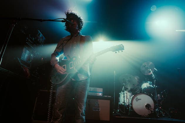 Bar Italia live in Copenhagen, Denmark Copenhagen, Denmark. 13th, March 2026. The British indie rock band Bar Italia performs a live concert at Pumpehuset in Copenhagen. Here guitarist Jezmi Tarik Fehmi is seen live on stage. Denmark, Copenhagen  Copyright: xGonzalesxPhoto MathiasxKristensenx