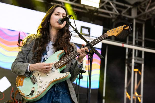 March 13, 2026: REJAY, singer-songwriter from Niseko, Japan performing at the SXSW Music Festival, Downright Austin Global Stage at Downright Austin Backyard. Austin, Texas. CSM Austin United States of America - ZUMAc04_ 20260313_faf_c04_031 Copyright: xMarioxCantux
