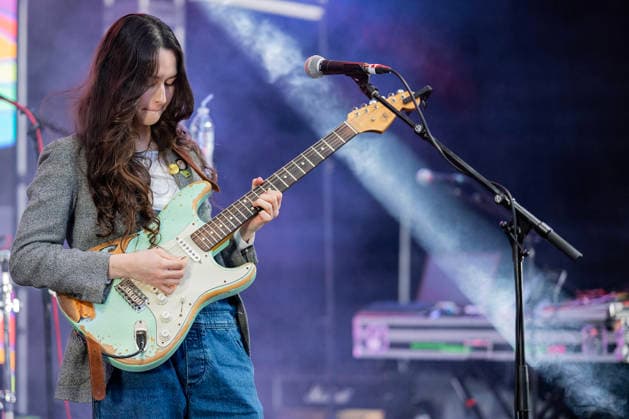 March 13, 2026: REJAY, singer-songwriter from Niseko, Japan performing at the SXSW Music Festival, Downright Austin Global Stage at Downright Austin Backyard. Austin, Texas. CSM Austin United States of America - ZUMAc04_ 20260313_faf_c04_040 Copyright: xMarioxCantux