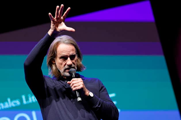 Philosopher Richard David Precht at the event Angststillstand Richard David Precht on the dwindling freedom of opinion as part of Lit Cologne 2026 in the Stadthalle Köln Cologne, 13 03 2026 NRW Germany Copyright: xChristophxHardtx