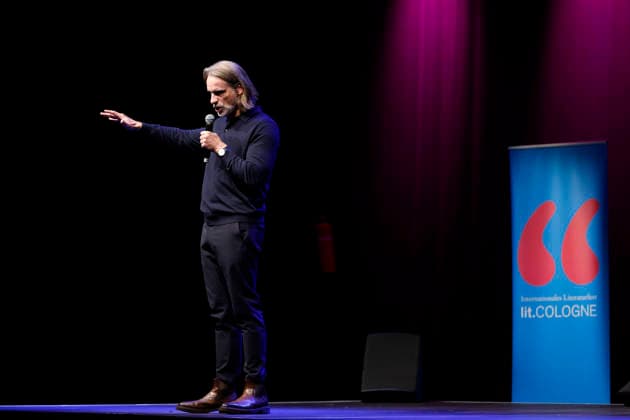 Philosopher Richard David Precht at the event Angststillstand Richard David Precht on the dwindling freedom of opinion as part of Lit Cologne 2026 in the Stadthalle Köln Cologne, 13 03 2026 NRW Germany Copyright: xChristophxHardtx