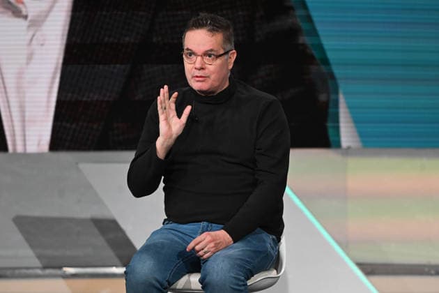 Milan, TV TALK - RAI 3 television broadcast. In the photo: Klaus Davi  Copyright: xSimonaxChiocciax xipa-agency.netx xFotosickix IPA_Agency_IPA72867971