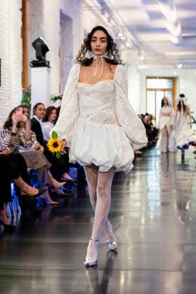 Adlib Ibiza - MadridEsModa Fashion Week Madrid - 14 Mar 2026 A model walks the runway wearing a design by Adlib Ibiza during the MadridEsModa Fashion Week de at Madrid Arena. Madrid Spain Copyright: xAtilanoxGarciax xSOPAxImagesx photos08368