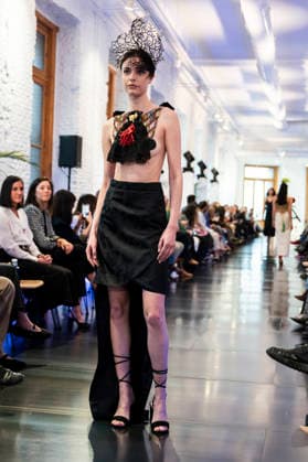 Adlib Ibiza - MadridEsModa Fashion Week Madrid - 14 Mar 2026 A model walks the runway wearing a design by Adlib Ibiza during the MadridEsModa Fashion Week de at Madrid Arena. Madrid Spain Copyright: xAtilanoxGarciax xSOPAxImagesx photos08384