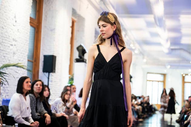 Adlib Ibiza - MadridEsModa Fashion Week Madrid - 14 Mar 2026 A model walks the runway wearing a design by Adlib Ibiza during the MadridEsModa Fashion Week de at Madrid Arena. Madrid Spain Copyright: xAtilanoxGarciax xSOPAxImagesx photos08388