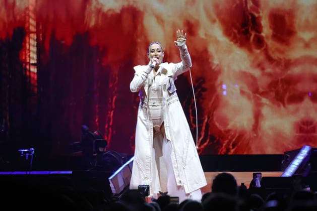 14 03 2026, Sarah Connor, singer, in concert live at the Uber Arena, Berlin, music, Berlin