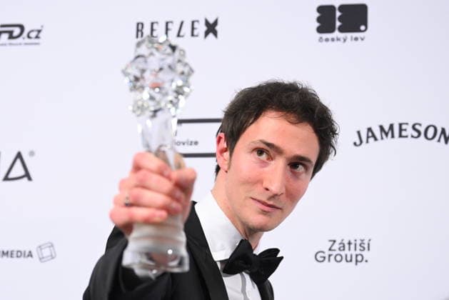 Czech Film and Television Academy (CFTA) presents Czech Lion annual film awards at the 33rd annual ceremony in Congress Centre Prague, on March 14, 2026. The award for Best Actor in a Leading Role went to Idan Weiss for Franz. (CTKxPhoto MichalxKamaryt) CTKPhotoP2026031406935  CTKPhotoP2026031406935