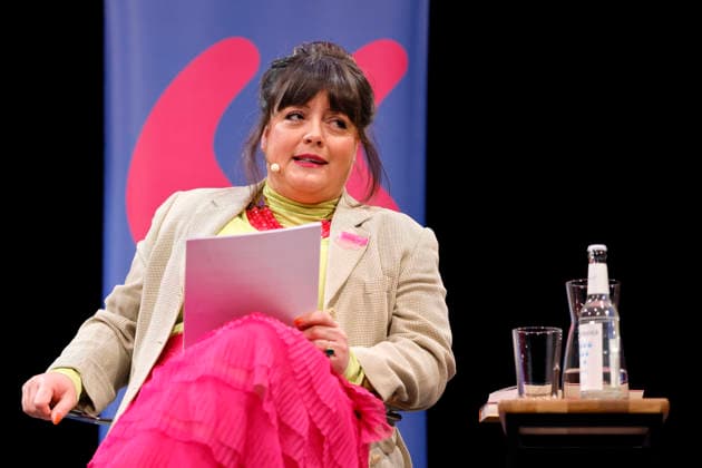 Presenter Marie Christine Knop at the event Bye bye, Thomas as part of Lit Cologne 2026 at the WDR Funkhaus am Wallrafplatz Cologne, 14 03 2026 NRW Germany Copyright: xChristophxHardtx