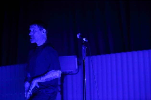 Jason Williamson from the band Sleaford Mods at a concert at the Tempodrom in Berlin, March 14, 2026 Sleaford Mods concert Berlin