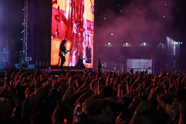 Santiago, March 14, 2026 Los Bunkers at Lollapalooza 2026 Festival from the Parque OHiggins in Santiago Diego Martin Aton Chile, Aton 1135688 jpeg  Copyright: DIEGOxMARTIN ATONxCHILE