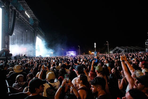 Santiago, March 14, 2026 Los Bunkers at Lollapalooza 2026 Festival from Parque OHiggins in Santiago Diego Martin Aton Chile, Aton 1135696 jpeg  Copyright: DIEGOxMARTIN ATONxCHILE