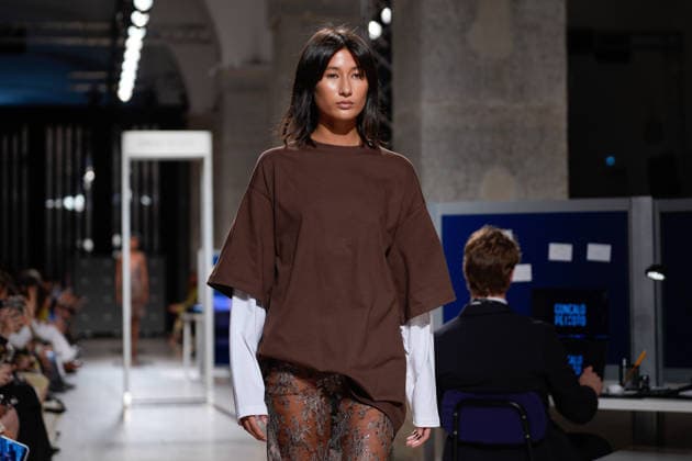 March 14, 2026, Lisbon, Portugal: A model walks the runway during Goncalo Peixoto fashion show at ModaLisboa Pebbling, Lisbon Fashion Week in Lisboa. Lisbon Portugal - ZUMAs197 20260314_aaa_s197_418 Copyright: xBrunoxdexCarvalhox