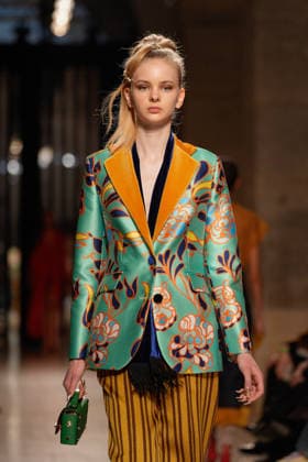March 14, 2026, Lisbon, Portugal: A model walks the runway during Carlos Gil fashion show at ModaLisboa Pebbling, Lisbon Fashion Week in Lisboa. Lisbon Portugal - ZUMAs197 20260314_aaa_s197_435 Copyright: xBrunoxdexCarvalhox