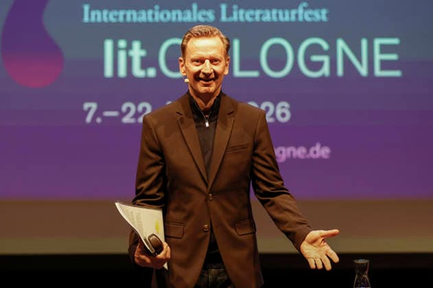 Michael Kessler at the lit Cologne 2026 event Ohne uns geht nix Remix 7 saves democracy with Annette Frier and Michael Kessler in the Stadthalle Köln Cologne, 14 03 2026 Foto:xR.xSchmiegeltx xFuturexImagex remix_6326