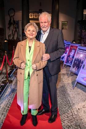 abb Dagmar Frederic and Klaus Lenk as guests at the theater premiere BEKENNTNISSE DES HOCHSTAPLERS FELIX KRULL at Schlosspark Theater on Saturday 14 03 2026 in Berlin Berlin Germany