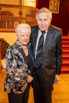 abb Reni Laur and Otfried Laur as guests at the theater premiere BEKENNTNISSE DES HOCHSTAPLERS FELIX KRULL at Schlosspark Theater on Saturday 14 03 2026 in Berlin Berlin Germany
