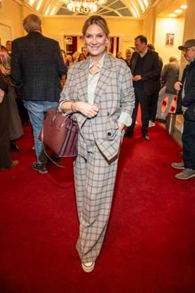 abb Kim Fisher as guest at the theater premiere BEKENNTNISSE DES HOCHSTAPLERS FELIX KRULL at Schlosspark Theater on Saturday 14 03 2026 in Berlin Berlin Germany