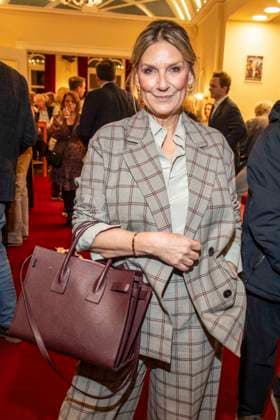 abb Kim Fisher as guest at the theater premiere BEKENNTNISSE DES HOCHSTAPLERS FELIX KRULL at Schlosspark Theater on Saturday 14 03 2026 in Berlin Berlin Germany