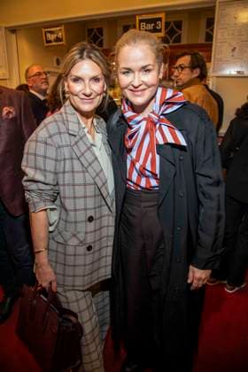abb Kim Fisher and Judith Hoersch as guests at the theater premiere BEKENNTNISSE DES HOCHSTAPLERS FELIX KRULL at Schlosspark Theater on Saturday 14 03 2026 in Berlin Berlin Germany