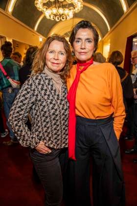 abb Marion Kracht and Julia Bremermann as guests at the theater premiere BEKENNTNISSE DES HOCHSTAPLERS FELIX KRULL at Schlosspark Theater on Saturday 14 03 2026 in Berlin Berlin Germany