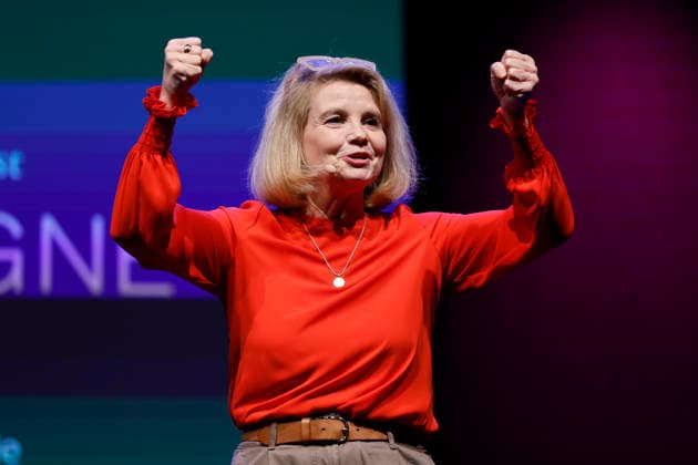 Actress Annette Frier at the event Ohne uns geht nix Remix 7 rettet die Demokratie with Annette Frier and Michael Kessler as part of Lit Cologne 2026 at Stadthalle Köln Cologne, 14 03 2026 NRW Germany Copyright: xChristophxHardtx