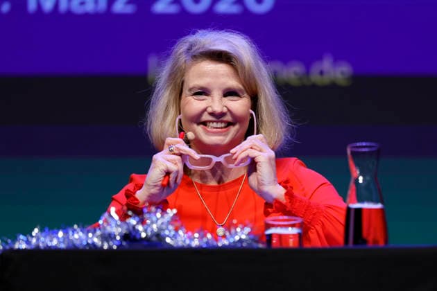 Actress Annette Frier at the event Ohne uns geht nix Remix 7 rettet die Demokratie with Annette Frier and Michael Kessler as part of Lit Cologne 2026 at Stadthalle Köln Cologne, 14 03 2026 NRW Germany Copyright: xChristophxHardtx