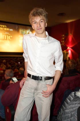 Silas John at the premiere of the movie Das geheime Stockwerk at the Rio Filmpalast Munich, 15 03 2026 Foto:xN.xKolinzx xFuturexImagex stockwerk_6324