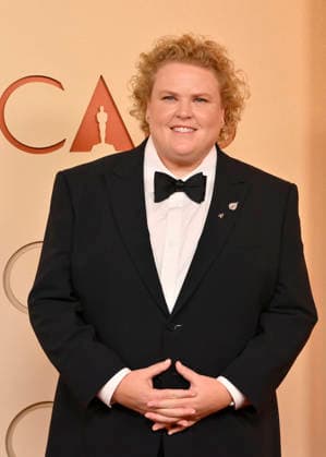 Fortune Feimster arrives on the red carpet for the 98th annual Academy Awards in the Hollywood section of Los Angeles on Sunday, March 15, 2026. Conan O Brien will host the Oscars for the second consecutive year.  LAP20260315125 JIMxRUYMEN