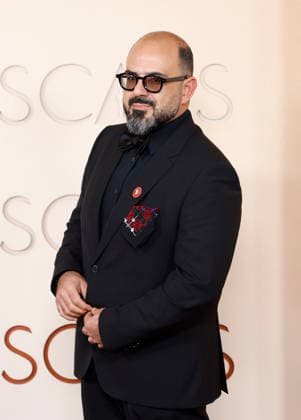 Amer Hlehel arrives on the red carpet for the 98th annual Academy Awards in the Hollywood section of Los Angeles on Sunday, March 15, 2026. Conan O Brien will host the Oscars for the second consecutive year.  LAP20260315413 JOHNxANGELILLO
