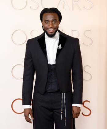 Shaboozey arrives on the red carpet for the 98th annual Academy Awards in the Hollywood section of Los Angeles on Sunday, March 15, 2026. Conan O Brien will host the Oscars for the second consecutive year.  LAP20260315436 JOHNxANGELILLO