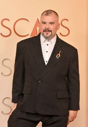 Gabriel Domingues arrives on the red carpet for the 98th annual Academy Awards in the Hollywood section of Los Angeles on Sunday, March 15, 2026. Conan O Brien will host the Oscars for the second consecutive year.  LAP20260315148 JIMxRUYMEN