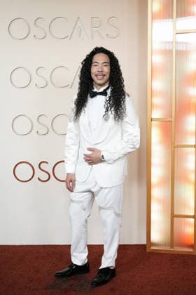 Canadian filmmaker Cole Walliser poses on the red carpet during the 98th Academy Awards at the Dolby Theatre in Los Angeles, United States, 15 March 2026. Guests arrive at the 98th Academy Awards !ACHTUNG: NUR REDAKTIONELLE NUTZUNG!  Copyright: xÓmarxAlonsox AME4165 20260315-55019709533_1