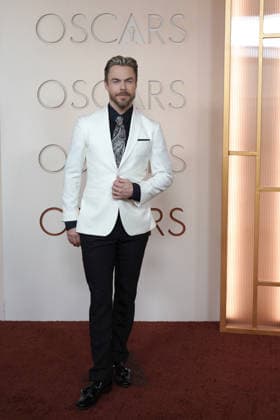 American dancer and choreographer Derek Hough poses on the red carpet during the 98th Academy Awards at the Dolby Theatre in Los Angeles, United States, 15 March 2026. Guests arrive at the 98th Academy Awards !ACHTUNG: NUR REDAKTIONELLE NUTZUNG!  Copyright: xÓmarxAlonsox AME4164 20260315-55019709549_1
