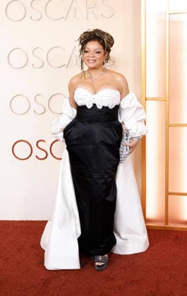 Ruth E. Carter arrives on the red carpet for the 98th annual Academy Awards in the Hollywood section of Los Angeles on Sunday, March 15, 2026. Conan O Brien will host the Oscars for the second consecutive year.  LAP20260315494 JOHNxANGELILLO