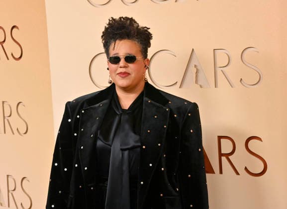 Brittany Howard arrives on the red carpet for the 98th annual Academy Awards in the Hollywood section of Los Angeles on Sunday, March 15, 2026. Conan O Brien will host the Oscars for the second consecutive year.  LAP20260315156 JIMxRUYMEN