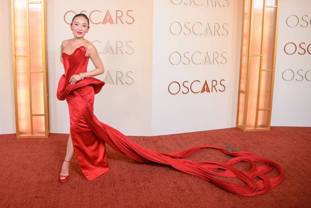 March 15, 2026, Hollywood, California, USA: Li Jun Li at the red carpet of the 98th Annual Academy Awards on Sunday March 15, 2026 at the Dolby Theater in Hollywood, California. MARK HAMMOND BNS PI Hollywood USA - ZUMAp124 20260315_zaa_p124_003 Copyright: xMarkxHammondx